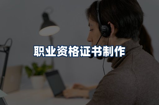 职业资格展示